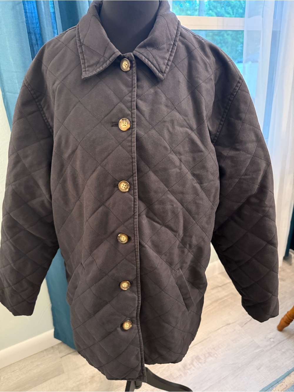 Orvis Quilted barn utility Jacket western fall flannel eclectic grandpa cozy szL